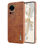 AZNS For Huawei nova 13 5G Case Electroplating Crocodile Texture PU+TPU Phone Cover