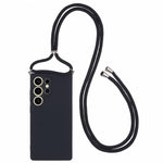 Samsung Galaxy S25 Ultra Axelskal Flexibelt TPU-fiberfoder Stötdämpande mobilskal