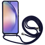 For Samsung Galaxy S25+ Case TPU Soft Shockproof Phone Cover with Adjustable Lanyard