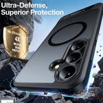 TORRAS Ostand L1 Series For Samsung Galaxy S25+ Magnetic Case Kickstand TPU+PC Phone Cover
