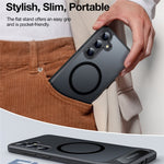 TORRAS Ostand L1 Series For Samsung Galaxy S25+ Magnetic Case Kickstand TPU+PC Phone Cover