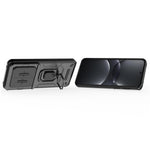For Huawei Mate 70 Pro+ / 70 Pro Case PC+TPU Kickstand Phone Protector with Lens Cover