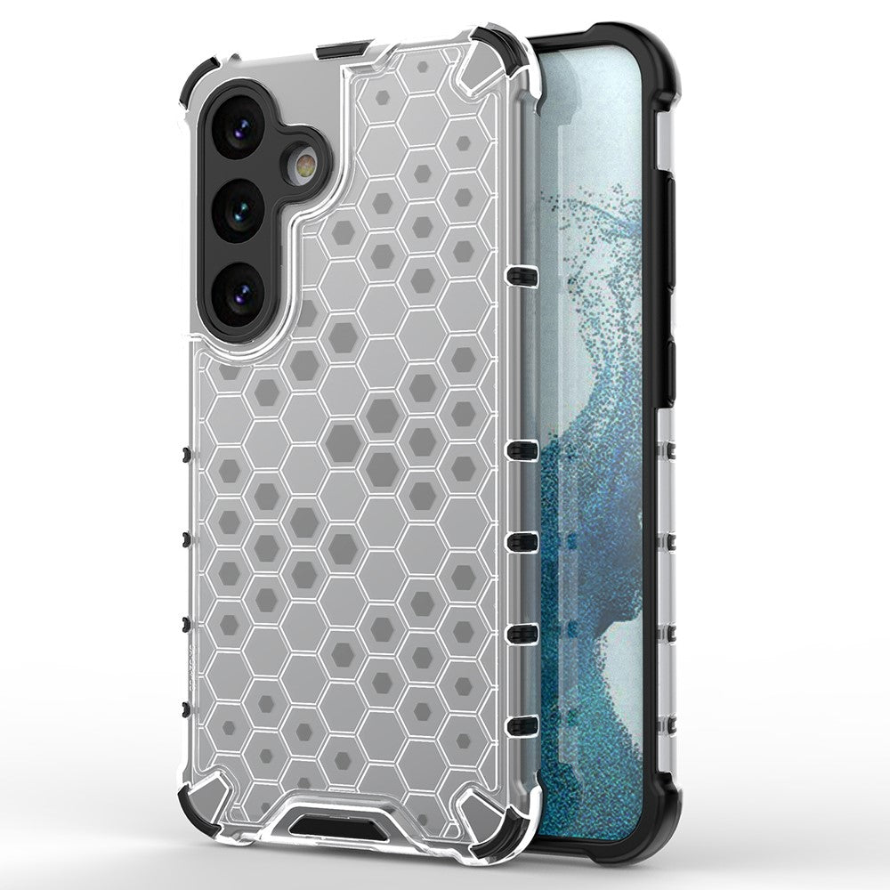For Samsung Galaxy A26 5G Case PC+TPU Phone Cover Honeycomb Shape