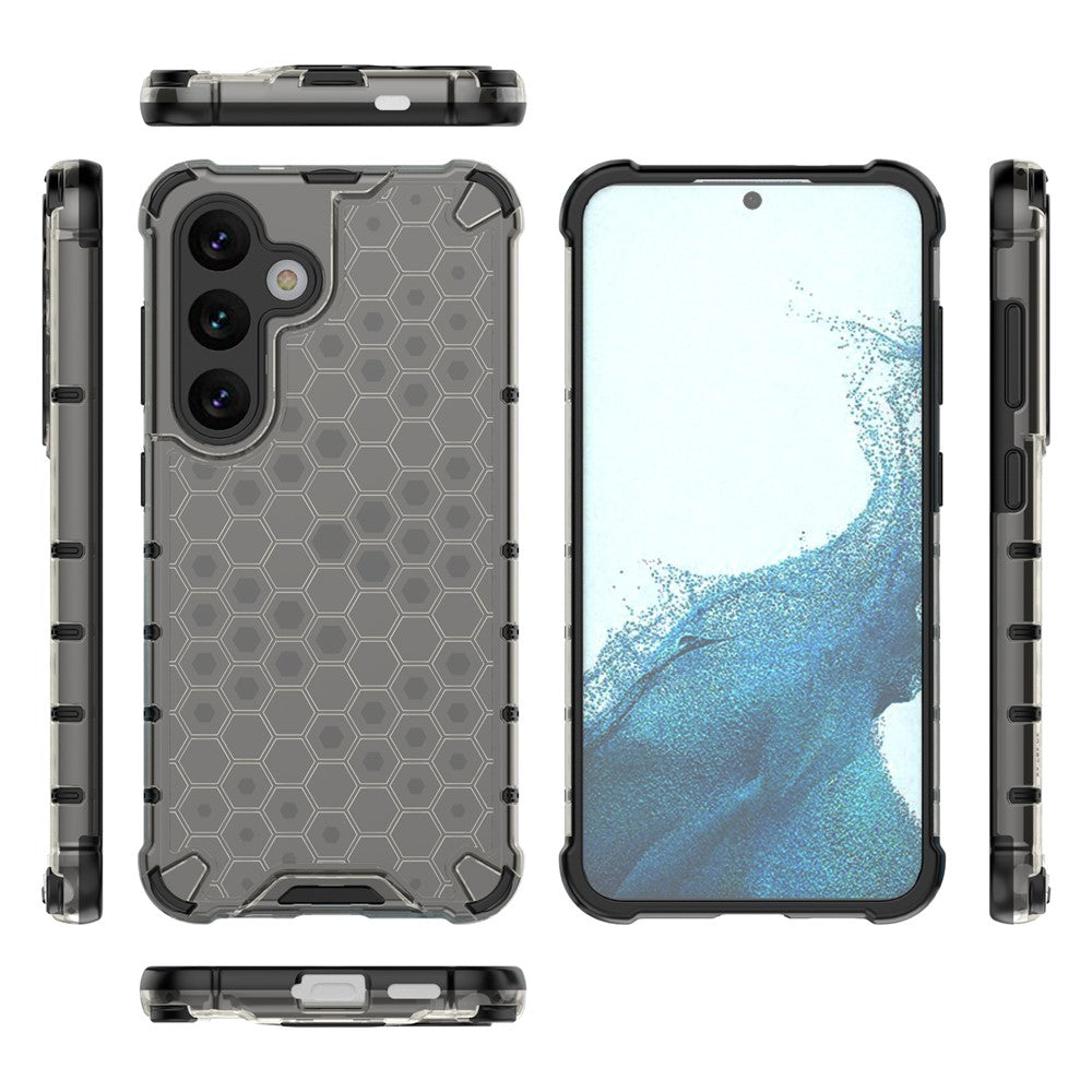 For Samsung Galaxy A36 5G Case PC+TPU Phone Cover Honeycomb Shape