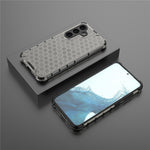 For Samsung Galaxy A36 5G Case PC+TPU Phone Cover Honeycomb Shape