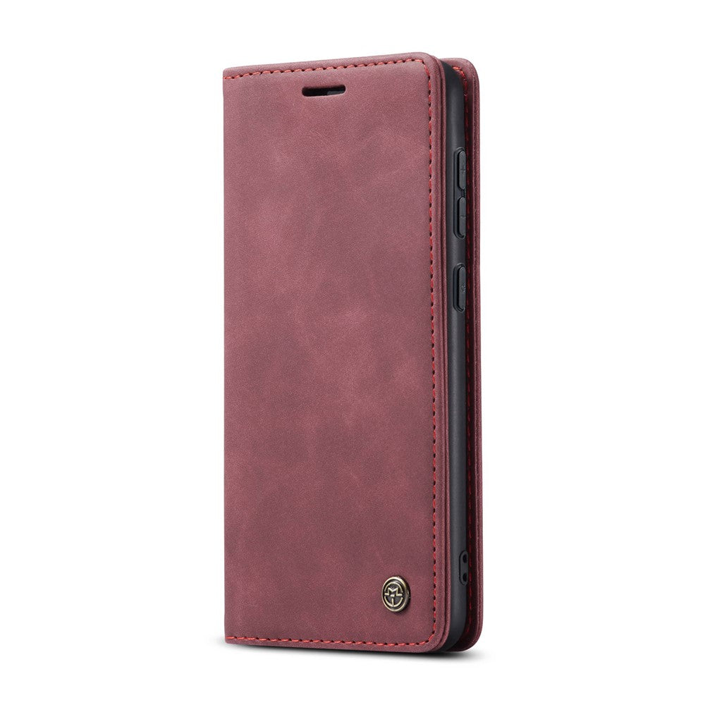 CASEME til Samsung Galaxy S25+-cover i 013-serien med kortholder, stativ og læder