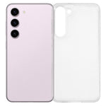 For Samsung Galaxy S23 Case HD Clear Soft TPU Phone Back Cover Airbag Protection