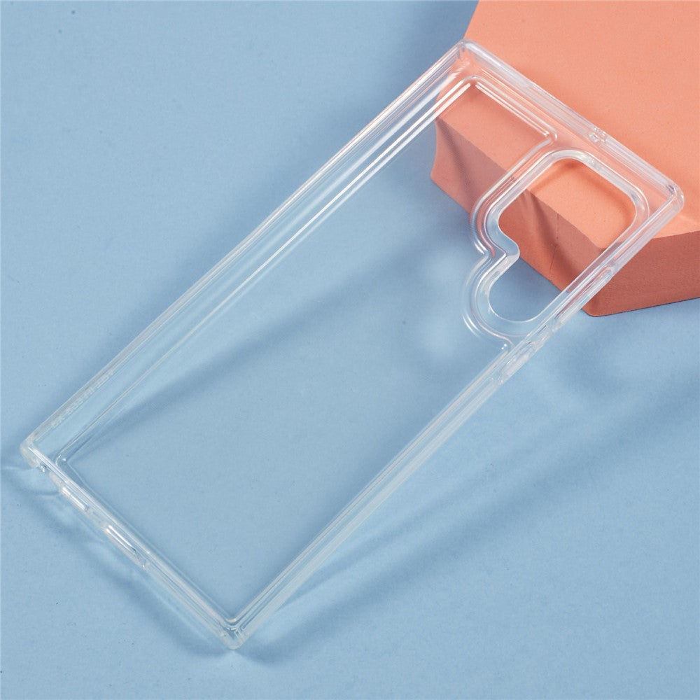 Samsung Galaxy S22 Ultra 5G-skal HD Clear Soft TPU Phone Backcover Airbag Protection