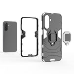 Samsung Galaxy A26 5G-skal PC+TPU-skyddande mobilskal med ringstativ