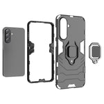 Samsung Galaxy A36 5G-skal PC+TPU-skyddande mobilskal med ringstöd