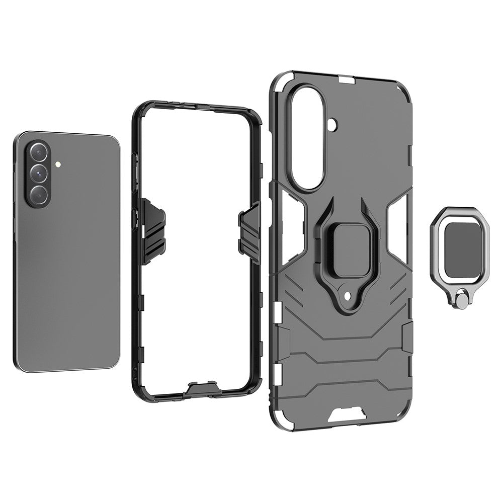Samsung Galaxy A36 5G-skal PC+TPU-skyddande mobilskal med ringstöd
