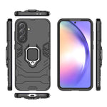 Samsung Galaxy A36 5G-skal PC+TPU-skyddande mobilskal med ringstöd
