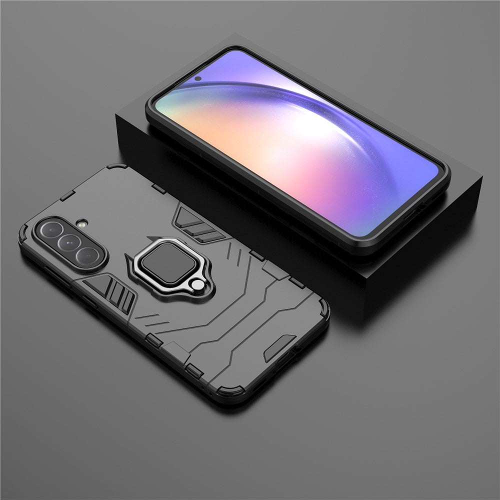 Samsung Galaxy A36 5G-skal PC+TPU-skyddande mobilskal med ringstöd