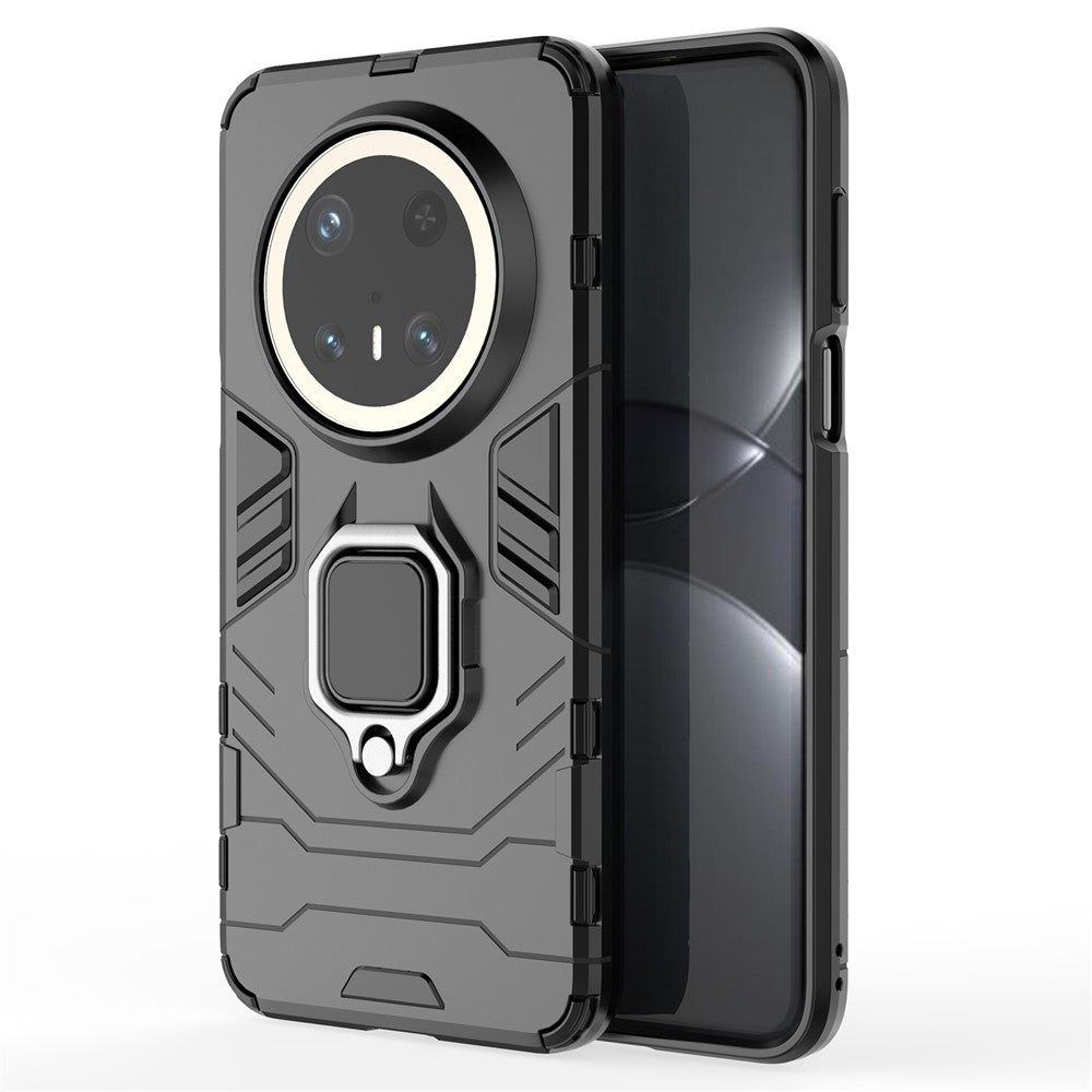 For Huawei Mate 70 Pro+ / 70 Pro Case PC+TPU Protective Phone Cover with Ring Kickstand