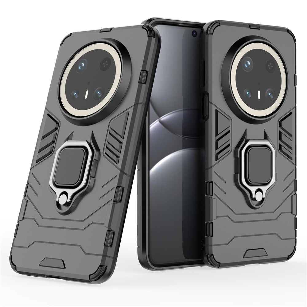 For Huawei Mate 70 Pro+ / 70 Pro Case PC+TPU Protective Phone Cover with Ring Kickstand