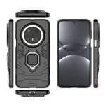 For Huawei Mate 70 Pro+ / 70 Pro Case PC+TPU Protective Phone Cover with Ring Kickstand