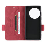 For OnePlus 13 Case Leather Wallet Flip Phone Cover with Hardware Decor
