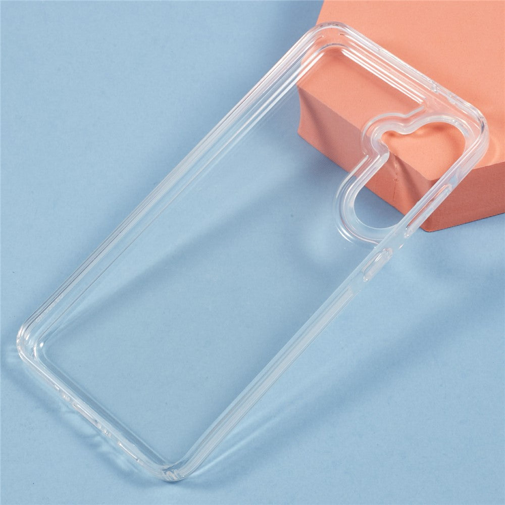 For Samsung Galaxy A54 5G Case HD Clear Soft TPU Phone Back Cover Airbag Protection