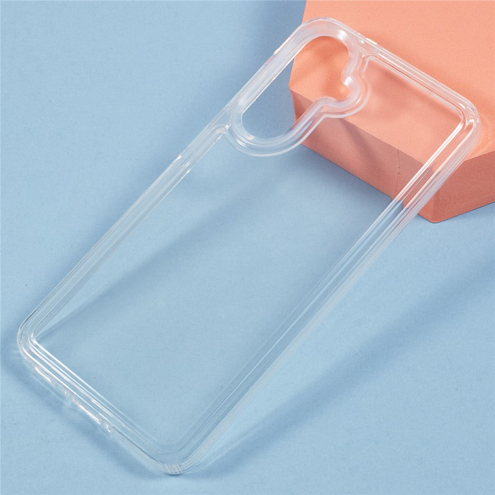 For Samsung Galaxy A55 5G Case HD Clear Soft TPU Phone Back Cover Airbag Protection