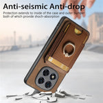 For Xiaomi Redmi Note 14 Pro 5G / Poco X7 5G Magnetic Case Leather Back Cover with Detachable Card Holder Kickstand