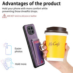 For Xiaomi Redmi Note 14 Pro 5G / Poco X7 5G Magnetic Case Leather Back Cover with Detachable Card Holder Kickstand