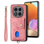For Xiaomi Redmi Note 14 Pro 5G / Poco X7 5G Case Leather+TPU Back Cover with Card Slot Kickstand