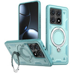 For Xiaomi 14T Case Magnetic Case Military Protection PC+TPU Kickstand Phone Cover