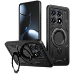 For Xiaomi 14T Case Magnetic Case Military Protection PC+TPU Kickstand Phone Cover