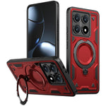 For Xiaomi 14T Case Magnetic Case Military Protection PC+TPU Kickstand Phone Cover