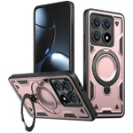 For Xiaomi 14T Case Magnetic Case Military Protection PC+TPU Kickstand Phone Cover