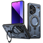 Xiaomi Redmi Note 13 Pro+ 5G Magnetiskt Skal Militärt Skyddande PC+TPU Stativ mobilskal