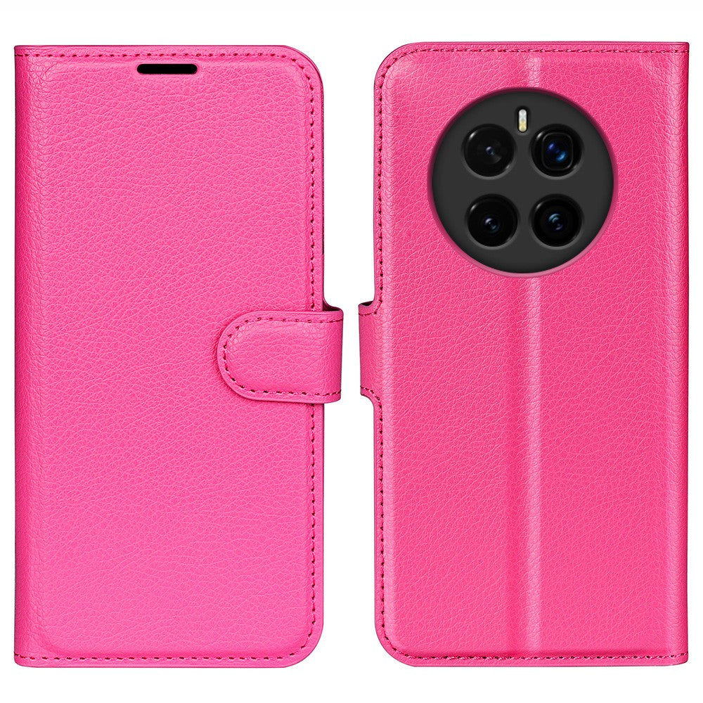 For Honor Magic7 5G Case Litchi Texture Shockproof Leather Wallet Phone Cover