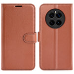 For Honor Magic7 5G Case Litchi Texture Shockproof Leather Wallet Phone Cover