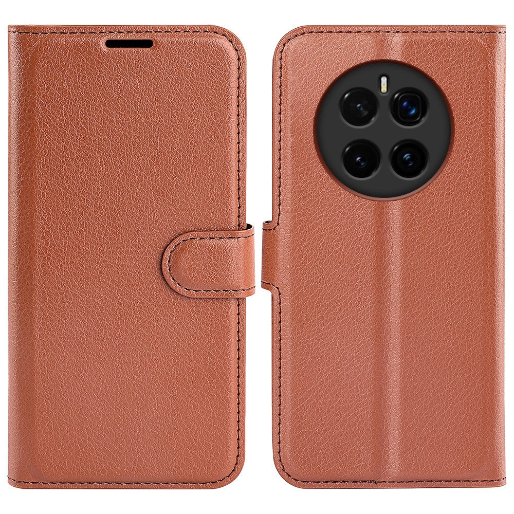 For Honor Magic7 5G Case Litchi Texture Shockproof Leather Wallet Phone Cover
