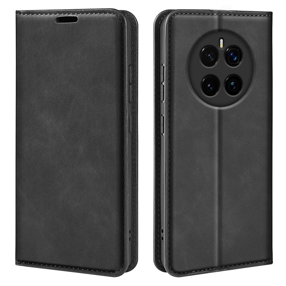 For Honor Magic7 5G Case Skin-Touch Leather Wallet Phone Cover