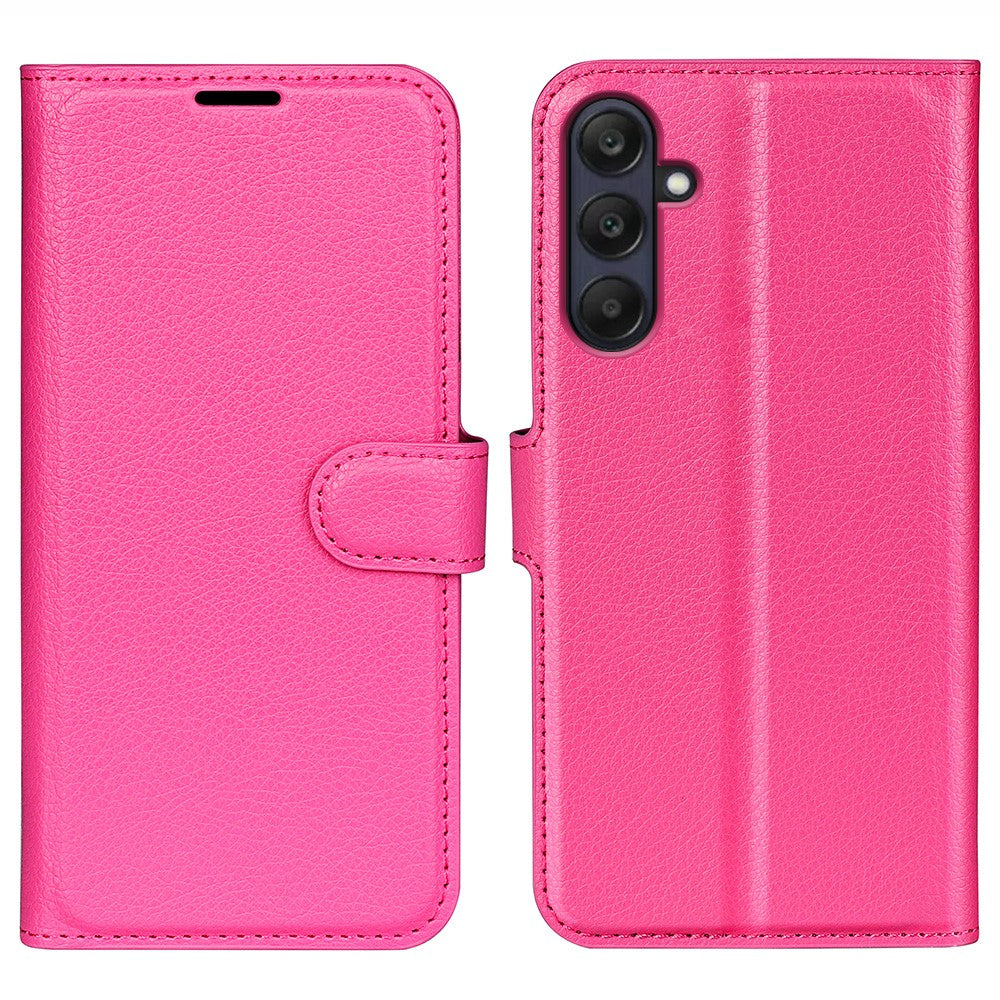 For Samsung Galaxy A26 5G Case Litchi Texture Shockproof Leather Wallet Phone Cover