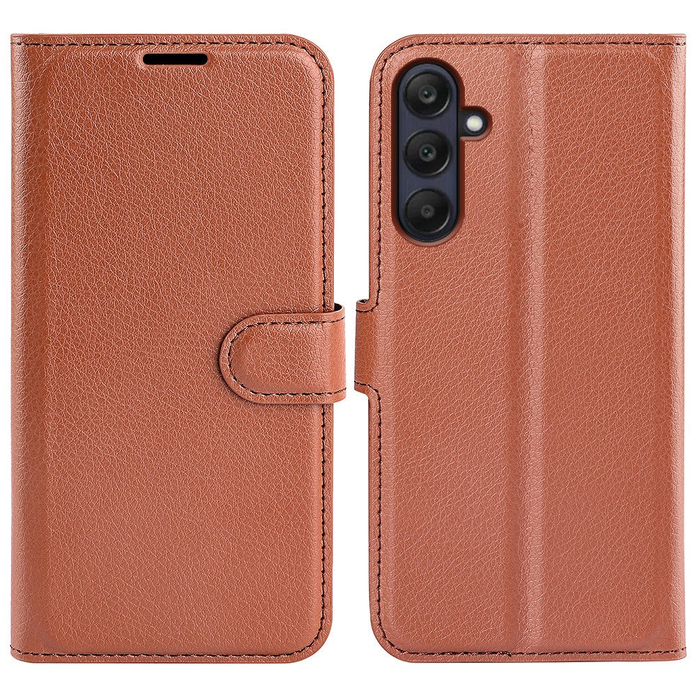 For Samsung Galaxy A26 5G Case Litchi Texture Shockproof Leather Wallet Phone Cover