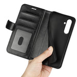 Til Samsung Galaxy A26 5G Pung Etui Crazy Horse Tekstur Stativ Læder Telefoncover