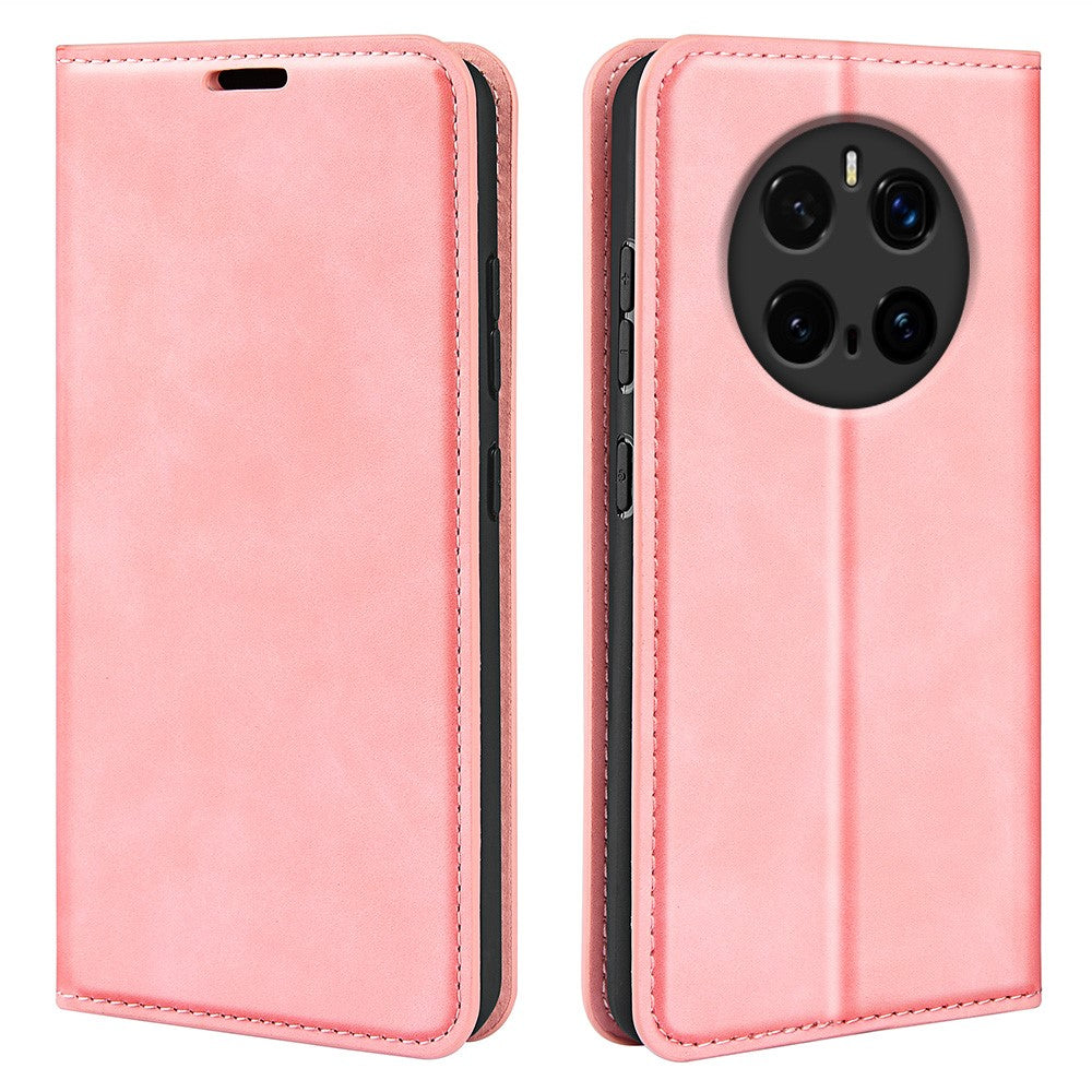For Honor Magic7 Pro 5G Case Skin-Touch Leather Wallet Phone Cover