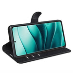 Xiaomi Redmi Note 14 Pro+ 5G-skal Litchitextur Stötsäkert Läderplånboksfodral