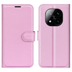 Xiaomi Redmi Note 14 Pro+ 5G-skal Litchitextur Stötsäkert Läderplånboksfodral