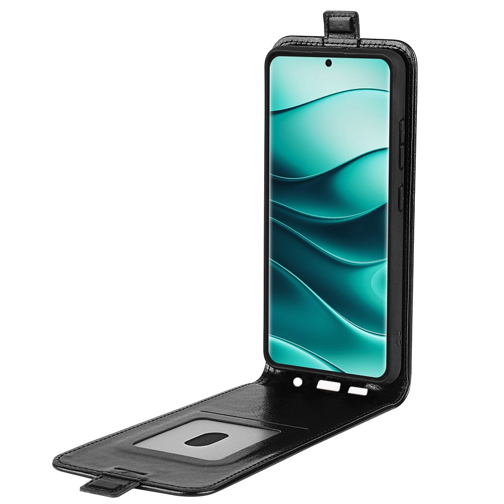For Xiaomi Redmi Note 14 Pro+ 5G Case with Card Slots Vertical Flip Leather Phone Cover