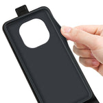 For Xiaomi Redmi Note 14 Pro+ 5G Case with Card Slots Vertical Flip Leather Phone Cover