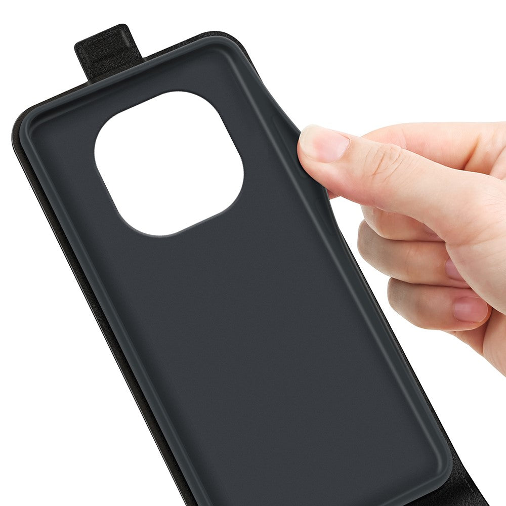 For Xiaomi Redmi Note 14 Pro+ 5G Case with Card Slots Vertical Flip Leather Phone Cover