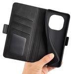 For Xiaomi Redmi Note 14 Pro+ 5G Stand Case Calf Texture Leather Wallet Phone Cover