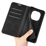 For Xiaomi Redmi Note 14 Pro+ 5G Case Skin-Touch Leather Wallet Phone Cover
