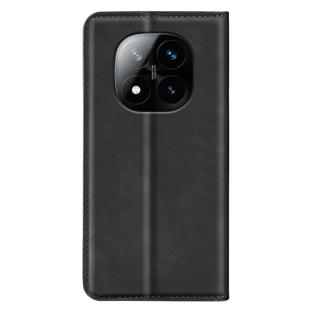 For Xiaomi Redmi Note 14 Pro+ 5G Case Skin-Touch Leather Wallet Phone Cover