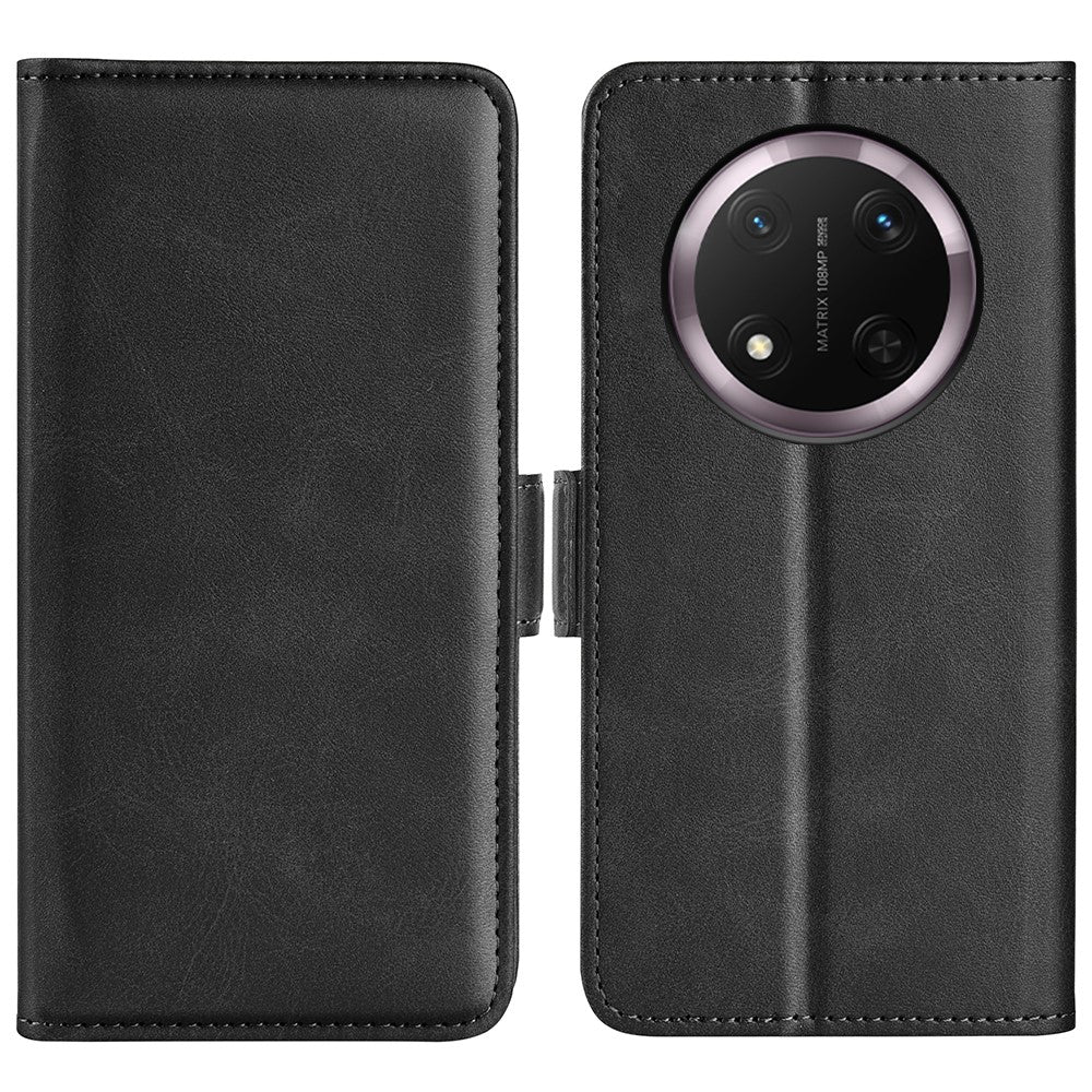 For Honor Magic7 Lite 5G / X9c 5G / X60 Pro 5G Stand Case Calf Texture Leather Wallet Phone Cover