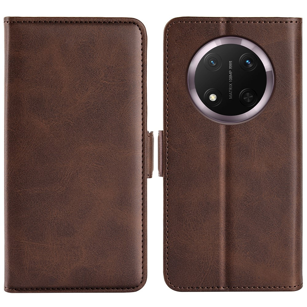 For Honor Magic7 Lite 5G / X9c 5G / X60 Pro 5G Stand Case Calf Texture Leather Wallet Phone Cover