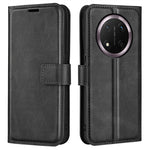 For Honor Magic7 Lite 5G / X9c 5G / X60 Pro 5G Stand Case Anti-Scratch Calf Texture Leather Phone Cover